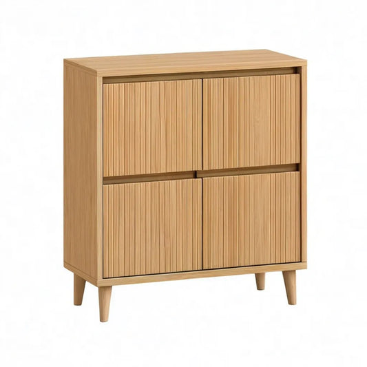 Kredens, Szafka MDF z dębu fornirowanego dębem naturalnym 80 x 40 x 100 cm